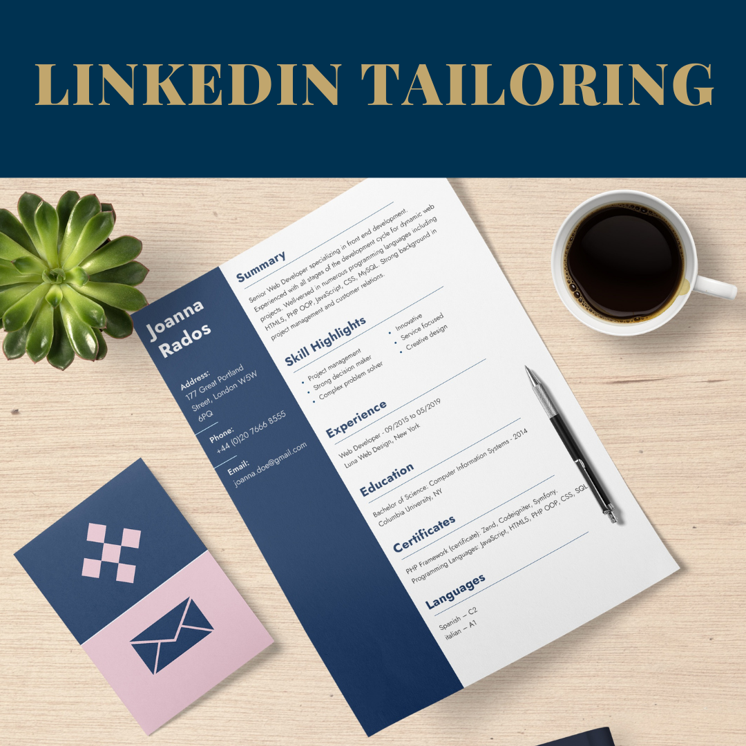 LinkedIn Tailoring